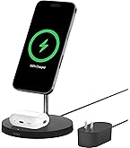 【美品】Belkin 3 in 1 MagSafe充電器 WIZ009dqBK Belkin MagSafe対応 3-in-1 ワイヤレス充電器 WIZ009 レビュー